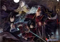 【中古】クリアファイル 集合 A4クリアファイル 「PS4/Switchソフト Bloodstained：Curse of the Moon Chronicles」 Amazon.co.jp購入特典