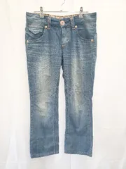 ◇ Θ EDWIN エドウィン MX414D EXCLUSIVE VINTAGE ジーンズ デニム パンツ サイズXS ブルー系 レディース E  【1508060005038】