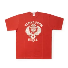 XXL FREEWHEELERS(フリーホイーラーズ) RISING FROME HELL 半袖Tシャツ 新品