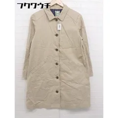 ◇ BEAMS HEART ビームスハート 長袖 ステンカラー コート サイズ1 ベージュ レディース  【1108240008455】