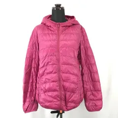 収納袋付き★ユニクロ/UNIQLO★ウルトラライトダウンジャケット【レディースL/ピンク/pink】Coats/Jackets/Jumpers◆cBH261