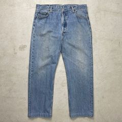 リーバイス505 USA製 90s W36 L30 ブルー talon zip - メルカリ