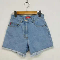 ESPRIT エスプリ デニム カットオフ ショートパンツ ハーフパンツ 90s 古着 VINTAGE レディース サイズ 1LF31のサムネイル