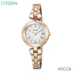 レディース 腕時計 送料無料 シチズン ウィッカ ソーラー 電波 KS1-627-91 正規品 CITIZEN wicca 天使のはしご