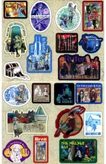 【中古】シール・ステッカー [単品] 集合 デザインステッカー20種(4シート) 「コミックス 葬送のフリーレン 第8巻 特装版」 同梱特典