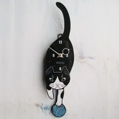 2025年最新】猫振り子時計の人気アイテム - メルカリ