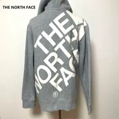 THE NORTH FACE ザノースフェイス グレー パーカー S フルジップ