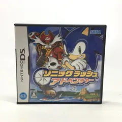 01w-2194 〇 ソニックラッシュ アドベンチャー DSソフト 動作確認済み 【中古品】