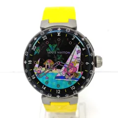 Dz395451 ルイ・ヴィトン 腕時計 スマートウォッチ タンブール ホライゾン ライトアップ QAD0 LOUIS VUITTON 中古