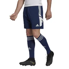 [アディダス] サッカー ショートパンツ CONDIVO22 トレーニングショーツ メンズ KMF93 チームネイビーブルー/ホワイト (HA6284) XO [チームネイビーブルー/ホワイト (HA6284)] [XO]