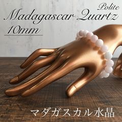 無垢Innocence】 ブレスレット マダガスカル水晶 天然石 - メルカリ