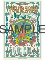 平井大 HIRAIDAI TOUR 2022　サイン入りポスター Yusuke komori 氏 特別デザイン シルクスクリーンプリントポスター