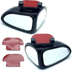 モデルノラテール 互換品モデルノ 補助ミラー 車 サイドミラー サブミラー 角度調整可能 後方確認 補助用 スポットミラー 汎用 汎用品 72-369-HM(左右)