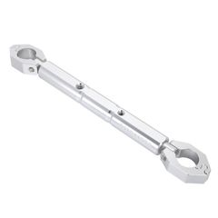 【特価セール】Vストローム250 PCX125 CT125 対応 φ22mm シルバー (シルバー) 振動軽減 バイク用ハンドルブレース