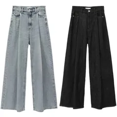 CLANE×suzu デニムパンツ clane×Suzuコラボレーションアイテムのデニム♡私はアイスブルー