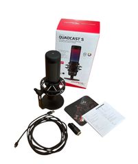 【管理番号2809】HyperX QuadCast S  HMIQ1S-XX-RG/G (4P5P7AA)