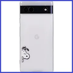 レンズ保護 防キズ カバー スマートフォンケース 高耐久性 萌えキャラ可愛い a 8 ワイヤレス充電対応 ルピクセル グーグ アンチ指紋 スマホケース スヌーピー ケース 良質テクスチャー 用 8a クリア Pixel Google
