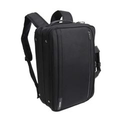 【人気商品】15.6インチ B4対応 PC収納可 大容量 【イグニス2】 マチ拡張 3way セットアップ可 メンズ 出張対応 ビジネスリュック ブラック ビジネスバッグ H30×W42×D13cm [エース]