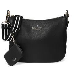 新品 ケイトスペード kate spade ショルダーバッグ PEBLLED LEATHER CROSSBODY ブラック