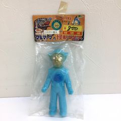 ☆未開封品 M1号 シャドー星人 青 ブルマァクタイプの怪獣シリーズ ウルトラセブン ソフビ 円谷プロ ※長期保管