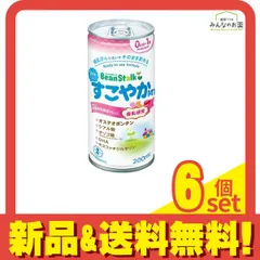 ビーンスターク すこやかM1 乳児用液体ミルク 200mL 6個セット まとめ売り