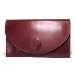 Cartier カルティエ クラッチバッグ レッド 16.5×28cm 保存袋のサムネイル