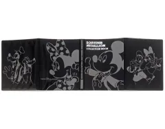 【中古】収納・携帯用アイテム ミッキーマウス/ミニーマウス(黒) スーベニアメダル コレクションブック(ケースのみ) 「ディズニー」 東京ディズニーリゾート限定