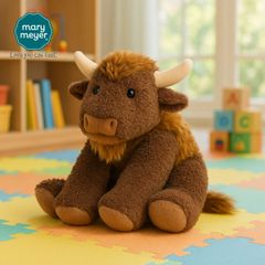 メリーマイヤー スイート ボーリガード バッファロー 21cm うし | ぬいぐるみ ナチュラルカラー 動物 どうぶつ ファーストトイ ベビー 赤ちゃん こども Mary Meyer 正規輸入品