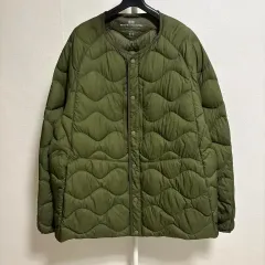 UNIQLO(ユニクロ) X ホワイト・マウンテニアリング 超軽量 ダウン ダウンジャケット ／ オリーブ XL