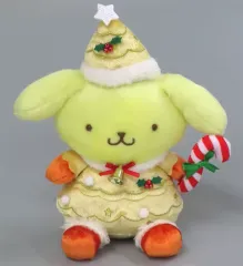 【中古】ぬいぐるみ ポムポムプリン(妖精デザイン) ぬいぐるみ クリスマスシリーズ 「サンリオキャラクターズ」