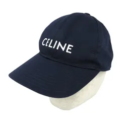 たぬき セリーヌ♡CELINE♡ロゴキャップ♡ネイビー 2025年最新】セリーヌ キャップ ネイビーの人気アイテム - メルカリ