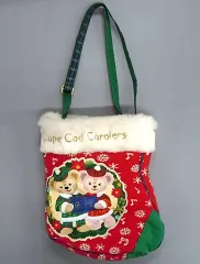 【中古】雑貨 ダッフィー＆シェリーメイ 靴下型ショルダーバッグ 「ディズニー・クリスマス・ウィッシュ2012」 東京ディズニーシー限定