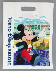 【中古】バッグ ミッキーマウス/ミニーマウス お買い物袋デザイン トートバッグ(大) 「ディズニー」 東京ディズニーリゾート限定