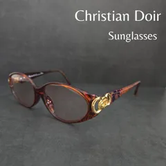 Christian Dior クリスチャンディオール サングラス 2851A 80 57□13 CDロゴ ブラウン系 ゴールドカラー アイウェア 眼鏡