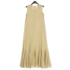 マリハ MARIHA 24SS NOBLEカラー別注 夏の月影のドレス ワンピース 36 ベージュ 3211248064