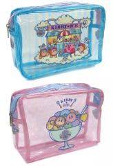[중고] 가방(캐릭터) 전 2종 세트 쿠리아나 파우치 [이치반 복권 별의 커비 KIRBY ICE CREAM] D상