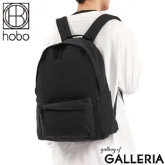 ホーボー リュック hobo EVERYDAY BACKPACK COTTON CANVAS VINTAGE WASH バックパック リュックサック 帆布 B4 A4 22L 日本製 HB-BG4003 BLACKのサムネイル