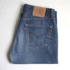 【雰囲気抜群/00s】 LEVI'S 【501 デニムパンツ】34×32 ユーロ リーバイス アメリカ製 01年 古着 wsl 25090814