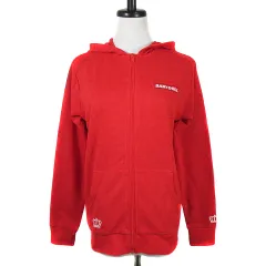 ベビードール BABYDOLL ジャケット パーカー ジップアップ 長袖 ロゴ S 赤 レッド アウター /CK