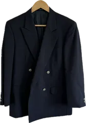 ✨極美品✨DAKS ダックス 金ボタン ダブル　ジャケット　大きいサイズ　XL DAKS - ✨極美品✨DAKS ダックス 金ボタン ダブル ジャケット