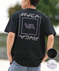 【ムラスポ公式】新品 RVCA ルーカ 半袖 Tシャツ メンズ ラッシュガード 水陸両用 ユーティリティー ILL ESCAPE SQUARE SFST BF041-870