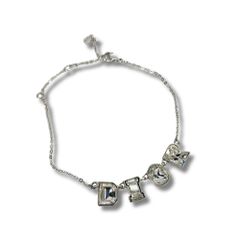 DIOR ディオール ロゴビジューブレスレット