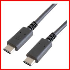 【特価セール】Delivery（USB Power PD）対応 USB Type-Cケーブル USB2.0 90cm ゴッパ ブラック GOPPA GP-CCU2E90CM/B