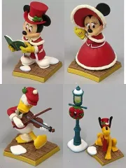 【中古】トレーディングフィギュア 全4種セット 「ディズニー・クリスマス 2023 ミニチュアフィギュアコレクション」 東京ディズニーリゾート限定