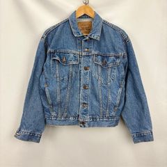 90sヴィンテージ エディーバウアー デニムジャケット レディースS 縦 