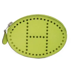 良品✨ エルメス エヴリン ケース 小銭入れ レザー イエロー 2025年最新】エルメス コインケース エブリンの人気アイテム