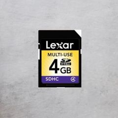 S-004 Lexar SDカード 4GB