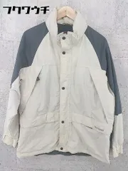 ◇ CONVERSE コンバース 長袖 ナイロン ジャケット サイズM オフホワイト グレー メンズ 【中古】 【1002801248505】