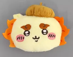 【中古】バッジ・ビンズ シーサー 東京みやげ おかおぬいぐるみバッジ 「ちいかわ なんか小さくてかわいいやつ」 ちいかわらんど TOKYO Station リニューアル記念特典