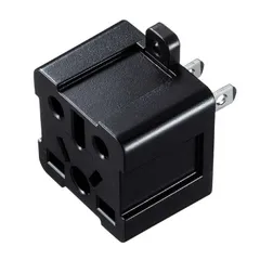 【 新品 未開封 】 サンワサプライ 日本専用マルチタイプ電源変換アダプタ TR-AD6BK 未使用 送料無料